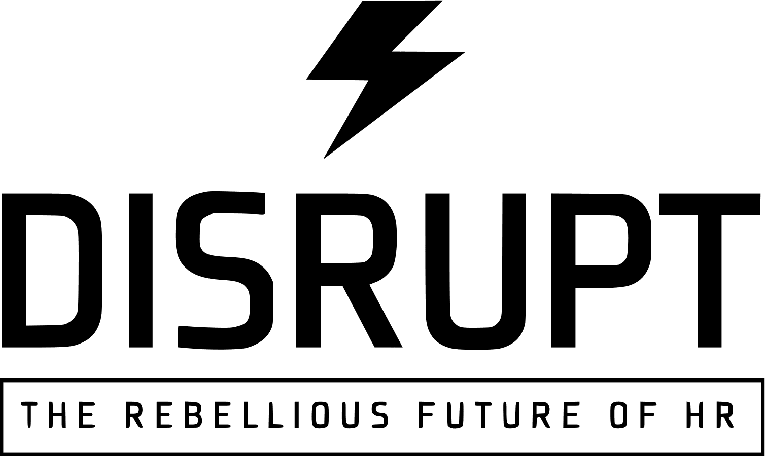DisruptHR-BW-Logo Disrupt Logo